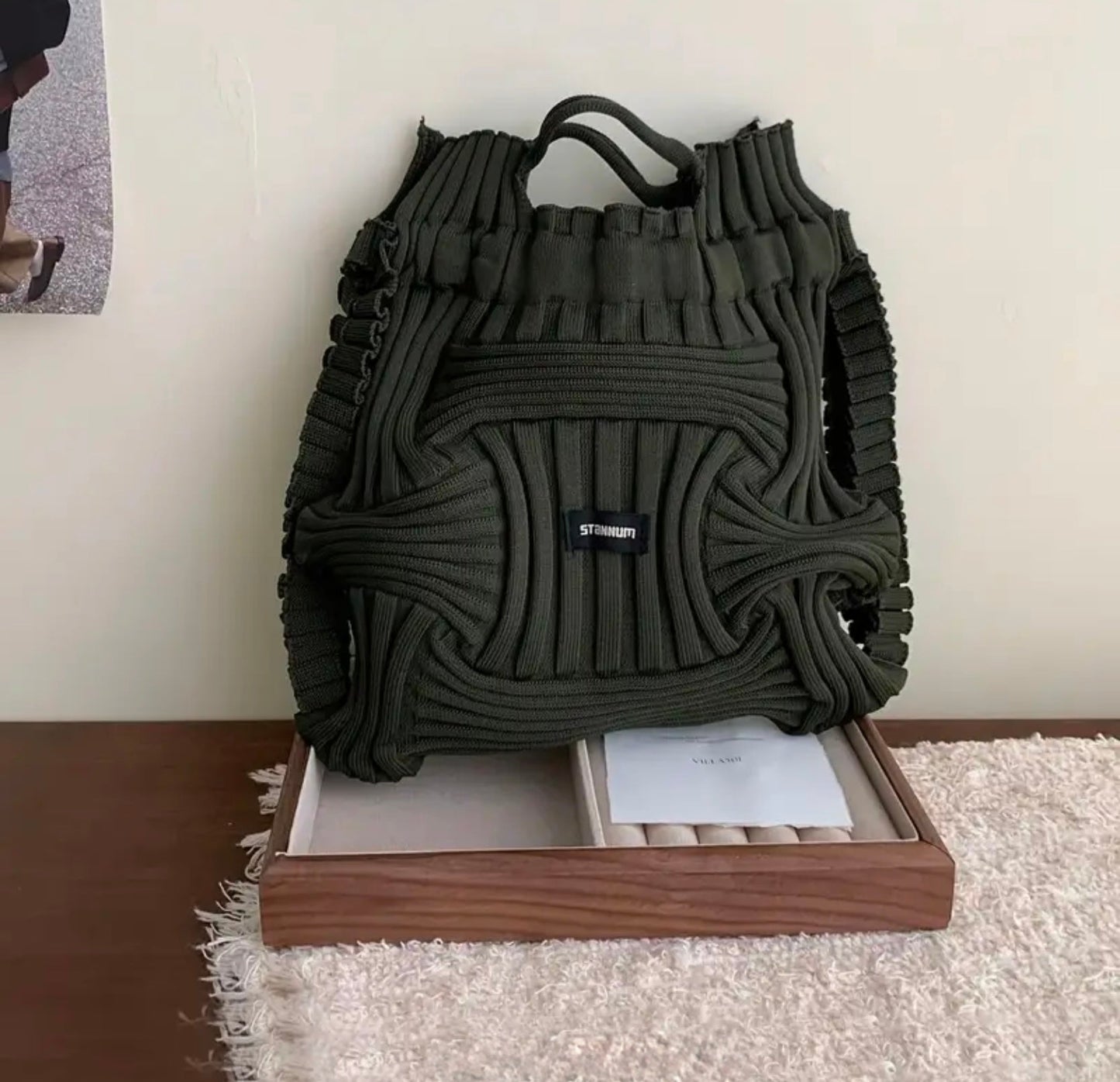 Casual Multifunctional Knit Bag - Missy's Diamond Boutique
