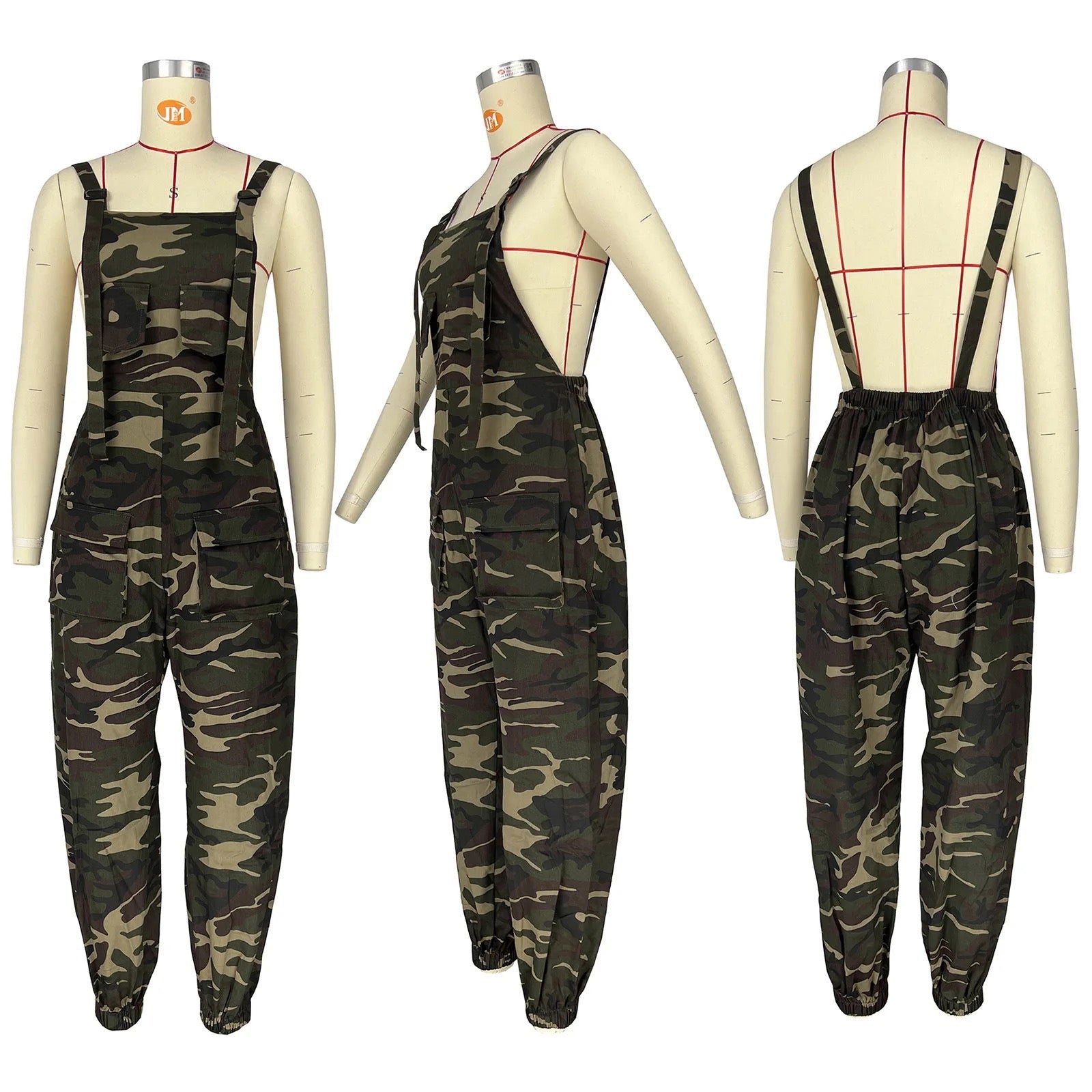 Casual Camouflage Overalls - Missy's Diamond Boutique