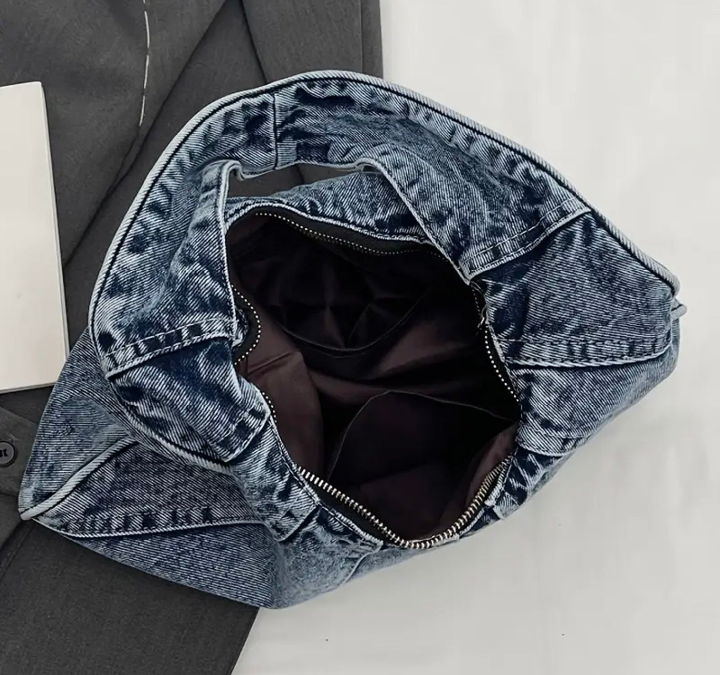 Casual Denim Handbag - Missy's Diamond Boutique