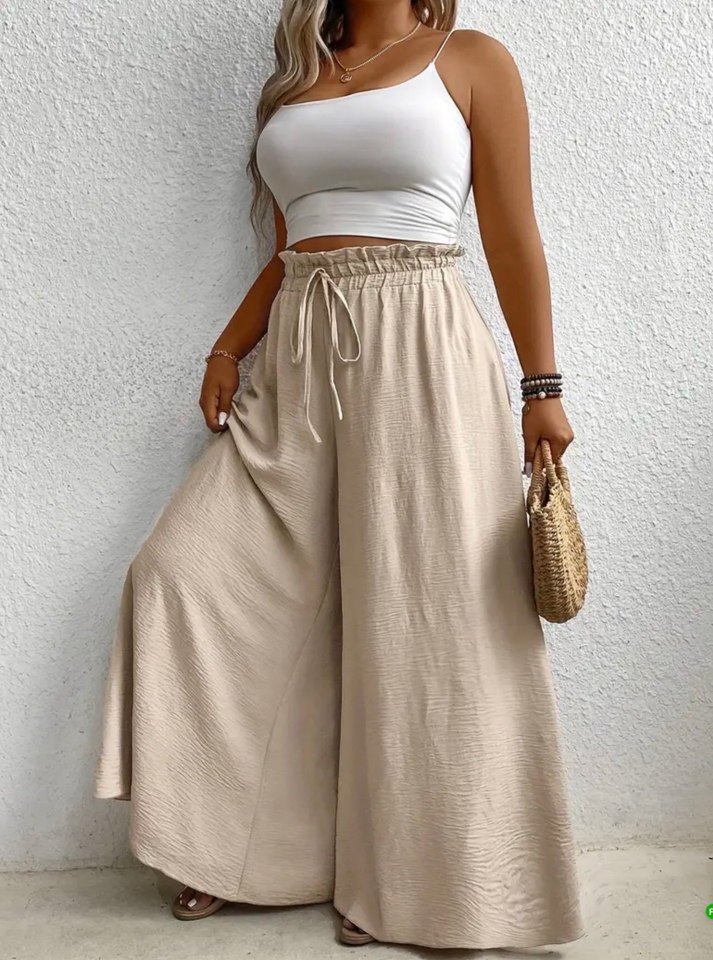 Casual Wide Leg Pants - Missy's Diamond Boutique