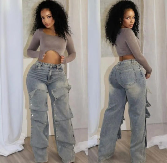 Change Me Up Denim Jeans - Missy's Diamond Boutique