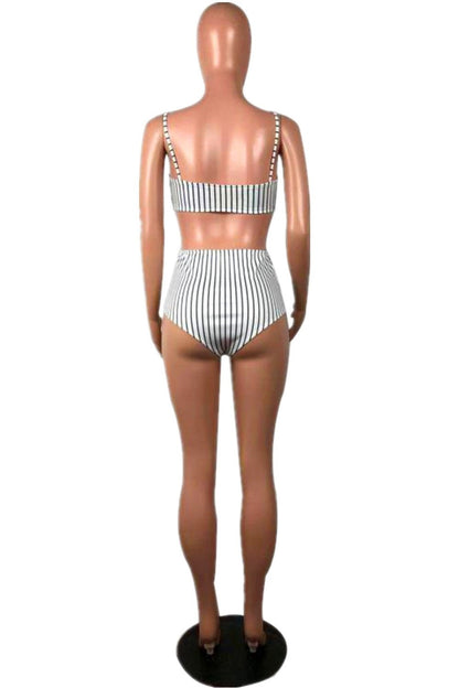 Cute Stripe Bikini Set - Missy's Diamond Boutique