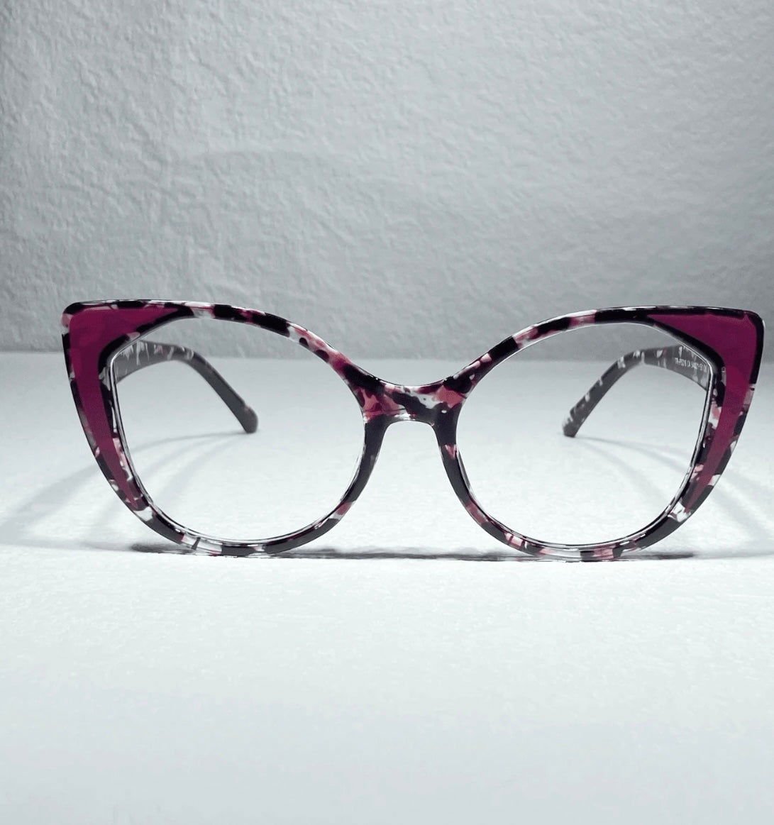 Purple & Black Fashion Frames - Missy's Diamond Boutique