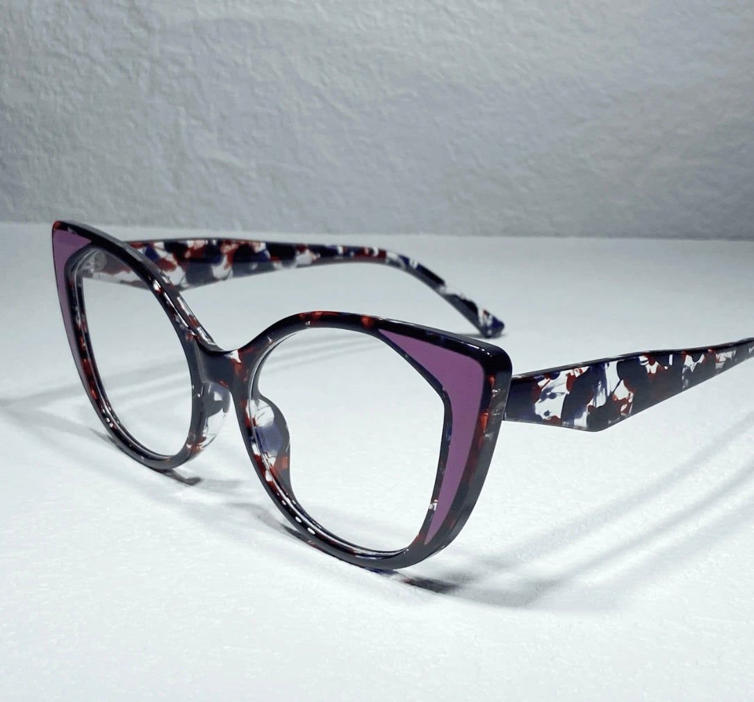 Purple & Black Fashion Frames - Missy's Diamond Boutique