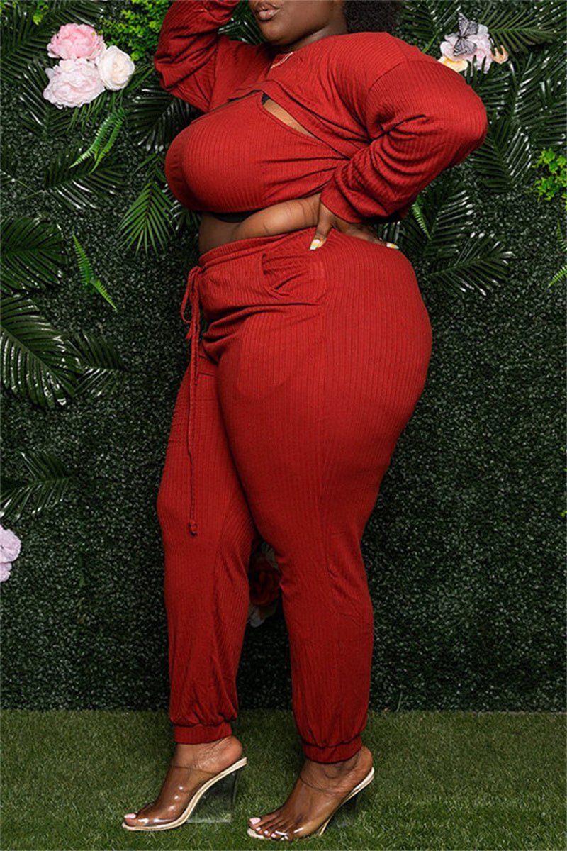 Sexy 3pc Thick Gurlz Pants Set - Missy's Diamond Boutique