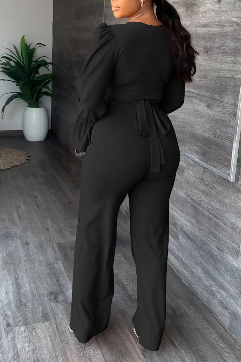 Sexy Wide Leg Pants Set - Missy's Diamond Boutique