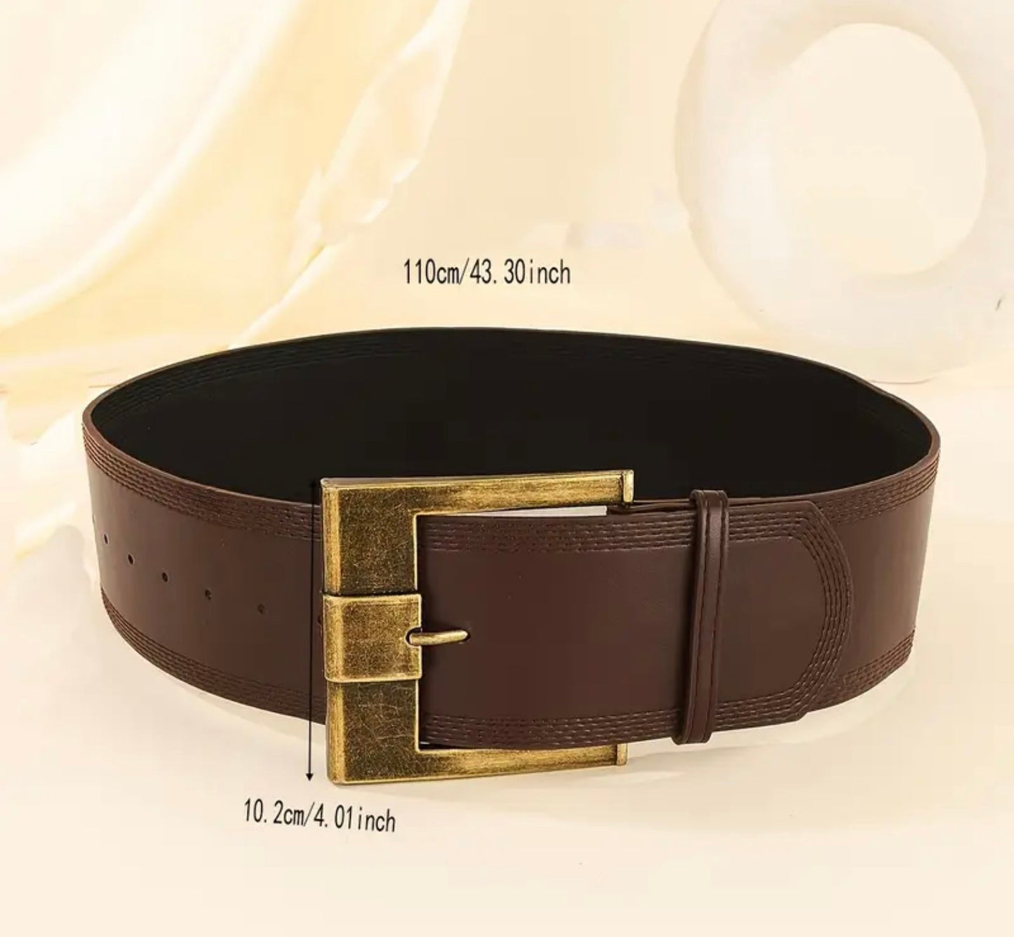 Versatile Big Buckle Belt - Missy's Diamond Boutique