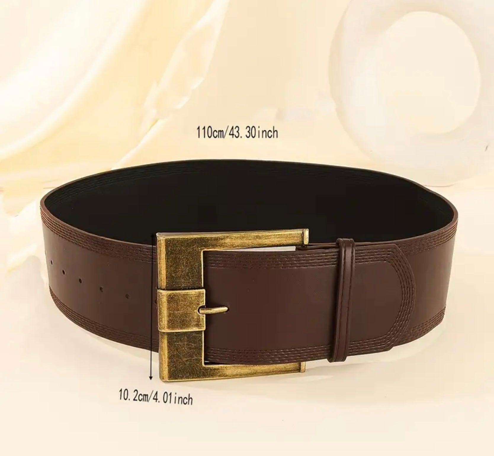 Versatile Big Buckle Belt - Missy's Diamond Boutique